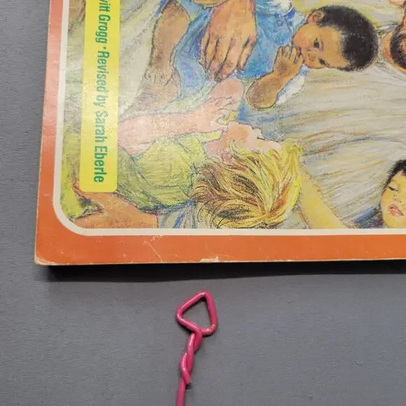 Vintage Bible Lessons for Little People Book 1980 Paperback by Evelyn Grogg